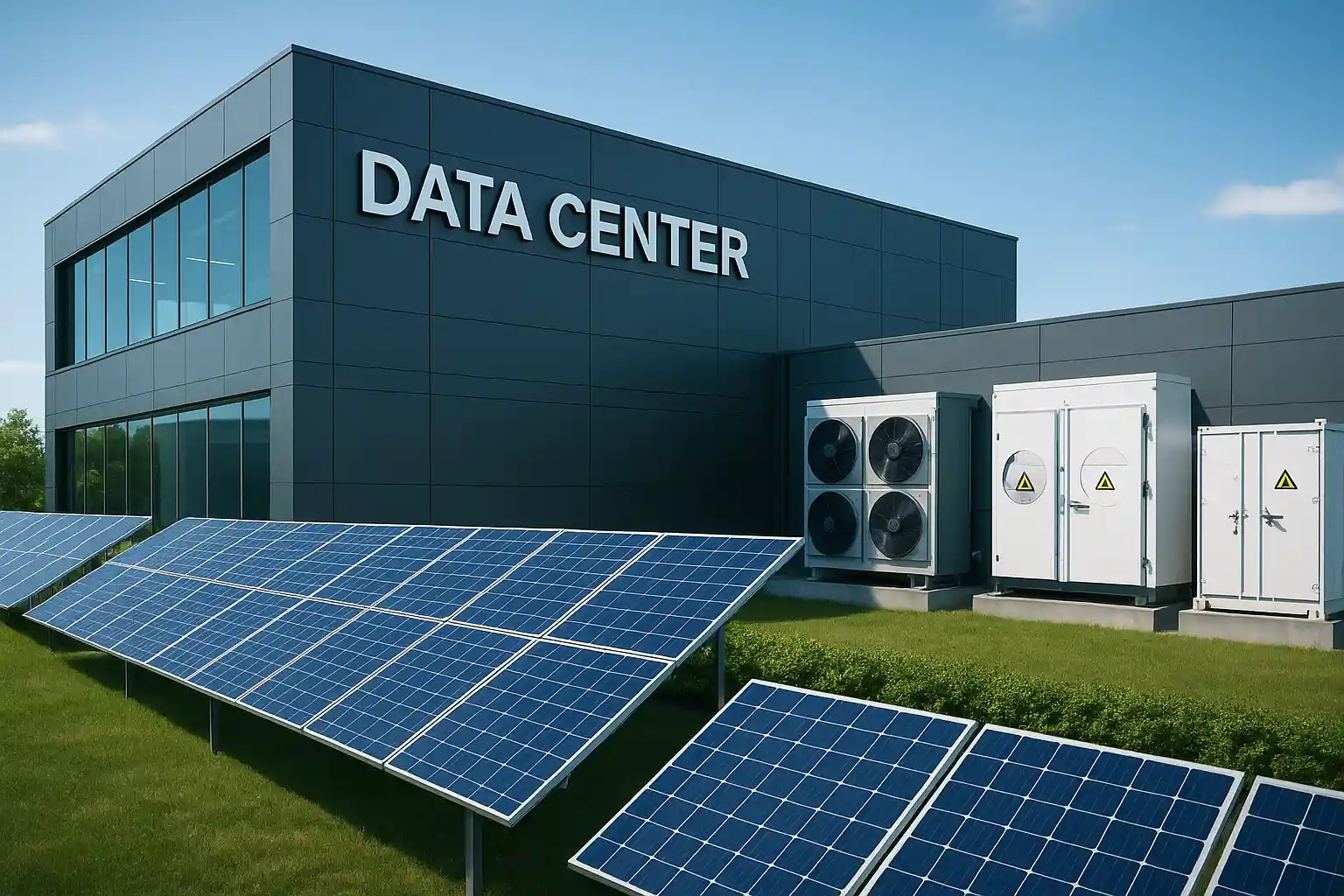 Lastspitzen in Rechenzentren: Lösungen mit Solar & Speicher | EMU