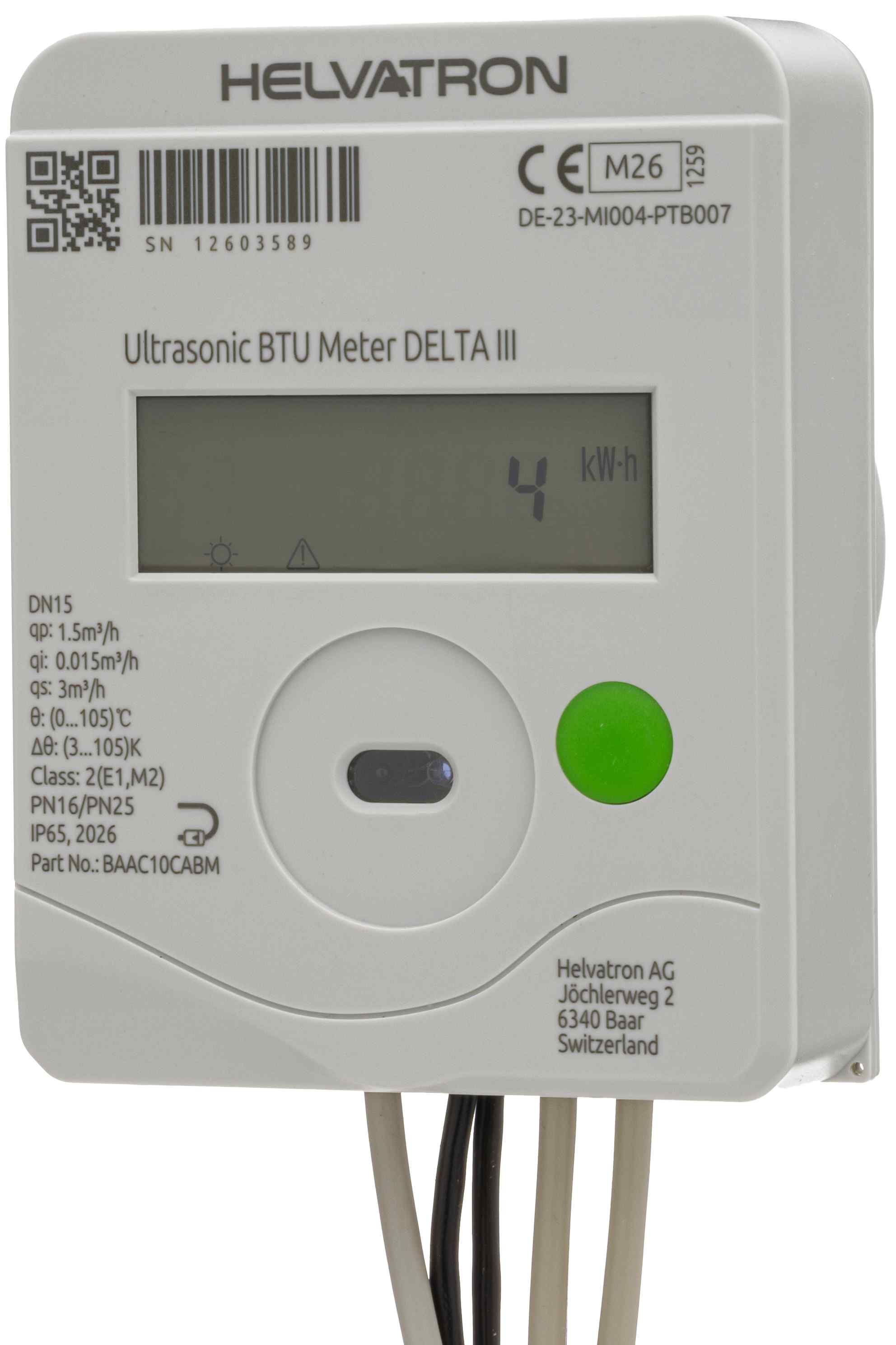 DELTA III M-Bus | G3/4, 1,5 m³/h, 110mm 