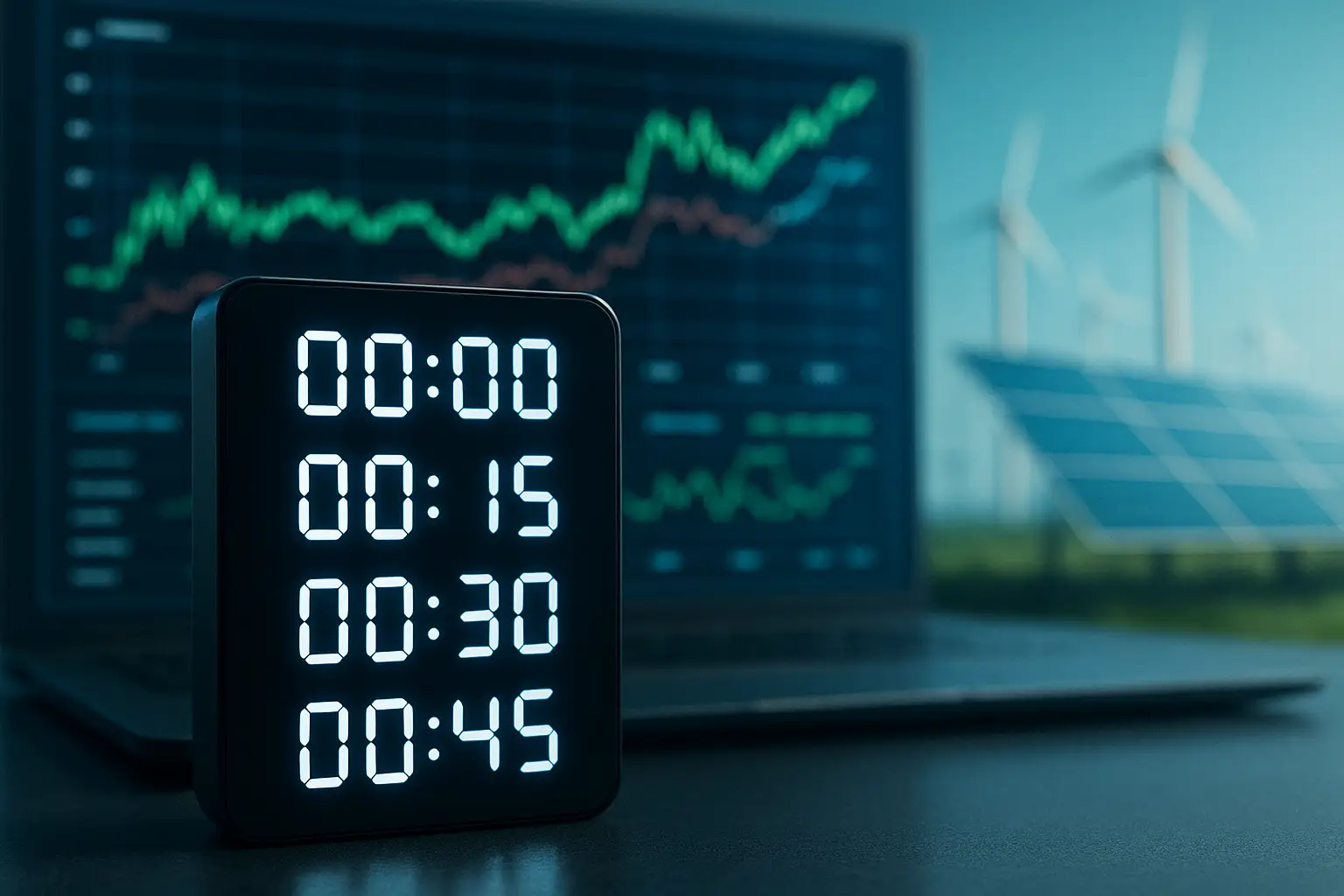 15-Minuten-Produkte im Stromhandel: Was sich ändert | EMU Metering