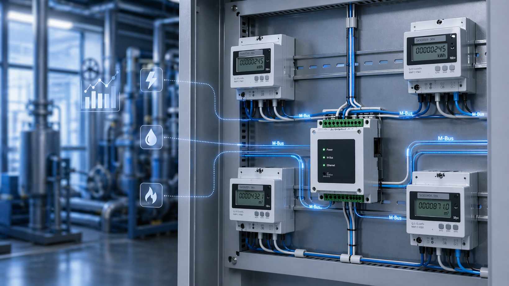 Effiziente Datenkommunikation mit M-Bus in modernen Messsystemen