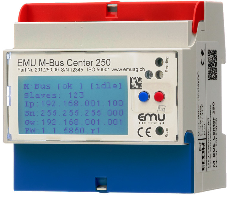 EMU M-Bus Center 250 Datenlogger
